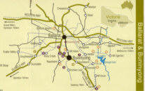 Ballarat - Buninyong Map